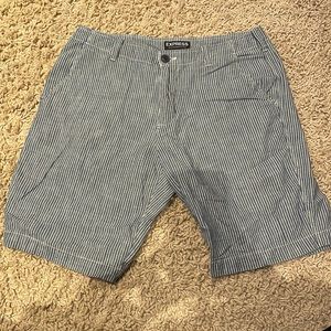 EXPRESS PINSTRIPE SHORTS